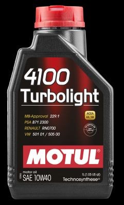 4100 TURBOLIGHT 10W-40 1L